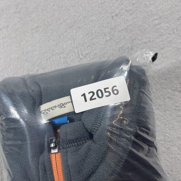 Eddie Bauer Jacket Mens Large Gray Fleece First Ascent Full Zip Outdoor Pockets - Picture 10 of 10